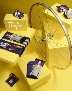 Chaussettes Pacific & Co. Cycling Legends (ed. Limitée) -Vélos Soldes Boutique chaussettes cycling legends edition limitee 2