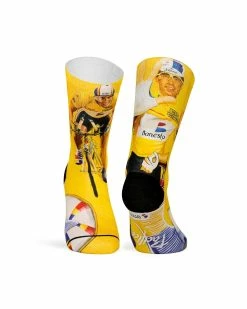 Chaussettes Pacific & Co. Cycling Legends (ed. Limitée) -Vélos Soldes Boutique chaussettes cycling legends edition limitee 3