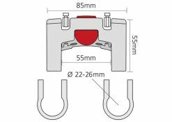 KLICKFIX SUPPORT GUIDON STANDARD 9 KLICKFIX SUPPORT GUIDON STANDARD -Vélos Soldes Boutique klickfix support guidon standard 3