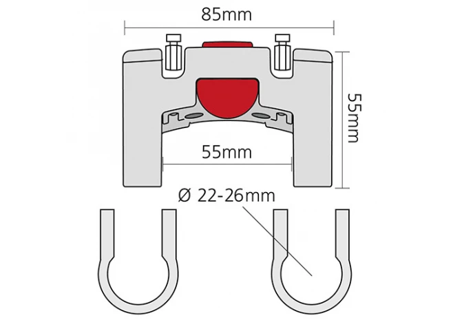 KLICKFIX SUPPORT GUIDON STANDARD 6 KLICKFIX SUPPORT GUIDON STANDARD – Image 4