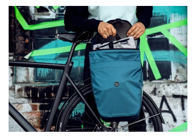 ORTLIEB Sacoche VELO SHOPPER Petrol 6 ORTLIEB Sacoche VELO SHOPPER Petrol – Image 4