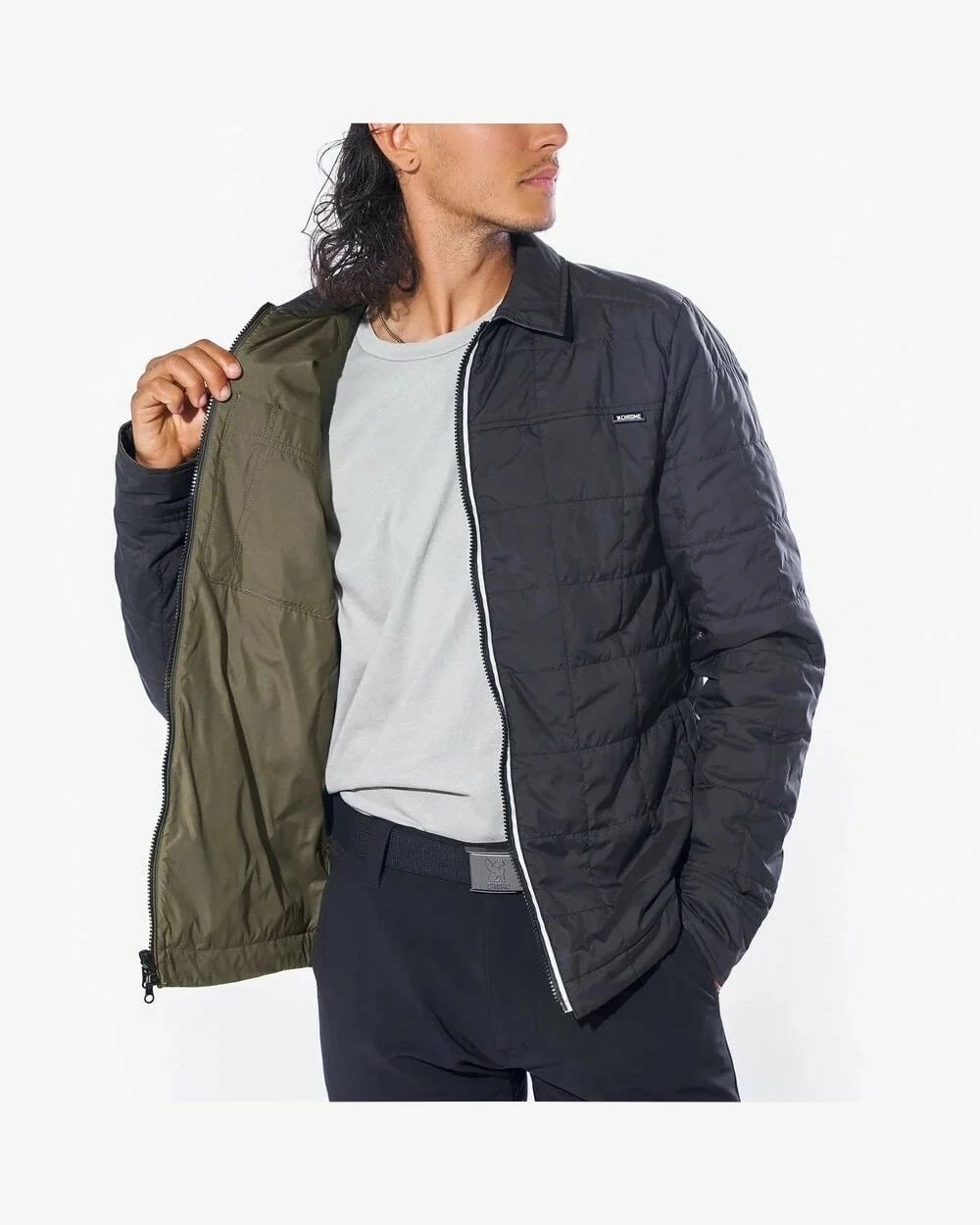 Vestes Veste CHROME Two-Way Insulated Shacket 9 Vestes Veste CHROME Two-Way Insulated Shacket – Image 7