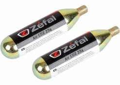 ZEFAL CARTOUCHES CO2X2 25GR -Vélos Soldes Boutique zefal cartouches co2x2 25gr 2