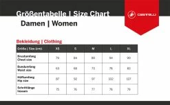Castelli Velocissima 3 - Women's Bike Shorts With Pad -Vélos Soldes Boutique Castelli Groessentabelle DamenBNi3ntIv94wIs 1