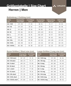 VAUDE Qimsa - Bike Pants 10 VAUDE Qimsa - Bike Pants -Vélos Soldes Boutique Vaude Groessentabelle HerrenuRs3Qe0LNvapj