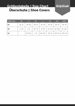 GripGrab Race Aero TT Race Day Lycra - Road Bike Overshoes 10 GripGrab Race Aero TT Race Day Lycra - Road Bike Overshoes -Vélos Soldes Boutique sizing gripgrab ueberschuhe